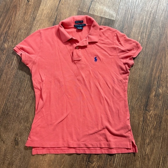 Ralph Lauren Tops - Ralph Lauren the skinny polo pink